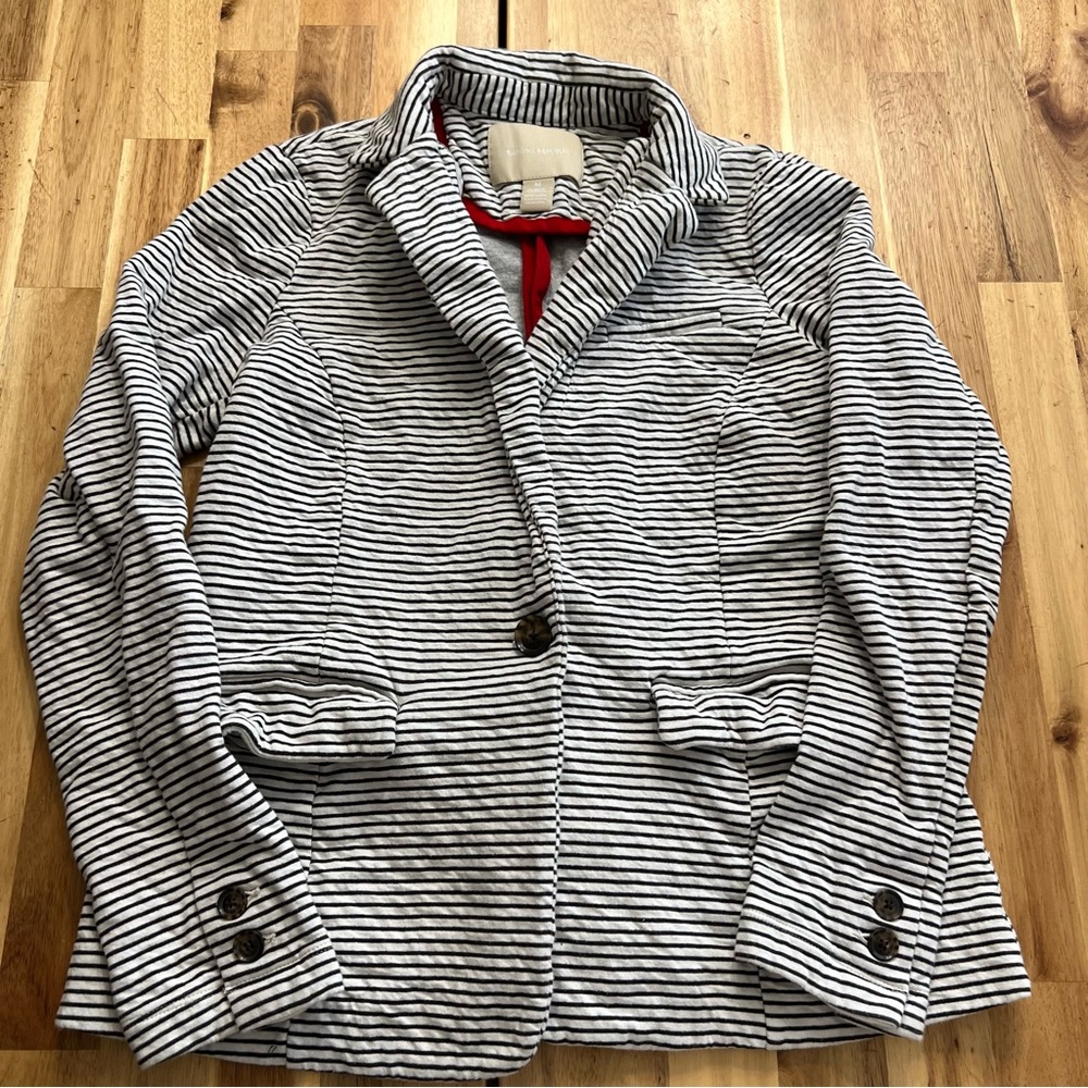 Banana Republic Striped Blazer Jacket Women’s Medium